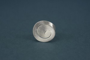 Design Silberring Spirale