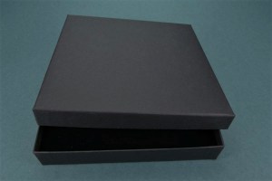 Collierverpackung Etui Variante schwarz-schwarz