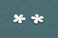 Ohrstecker Silberblume verschiedene Varianten