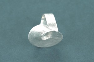 Design Silberring "Sphäre" icematt